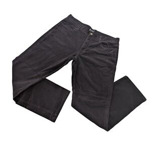 johnnie-O Corduroy Pants Mens 36x31 Gray Stretch Straight Leg West Coast Prep